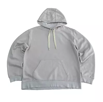 Buy FOLK Men's LUTHER Hoodie Raglan Cotton Fleece Hooded Sweatshirt L Size 4 Pink • 39.99£