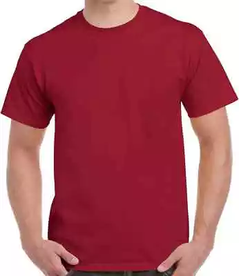 Buy Gildan Heavy Cotton� Short Sleeve Crew Neck T-Shirt Tee S - 5XL • 6.99£
