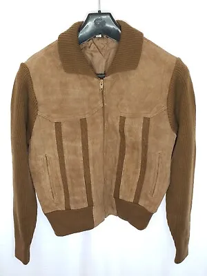Buy Brown Suede/Knit Jacket • 30£