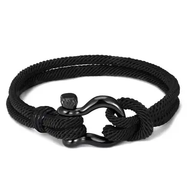 Buy Rope Nautical Bracelet For Womens And Mens Horseshoe Buckle Jewelry Bracelet • 3.65£