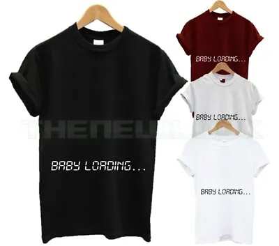 Buy Baby Loading T Shirt Preggars Pregnant Love Family Fashion Last One Funny New • 6.99£