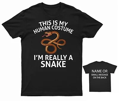 Buy Novelty Snake Costume T-Shirt Funny Reptile Enthusiast Tee • 14.95£