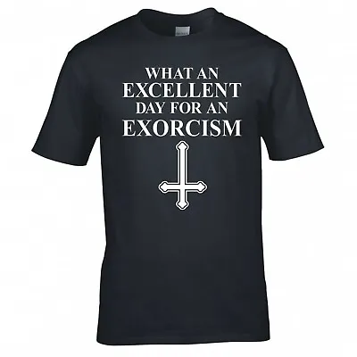 Buy Inspired By The Exorcist  Excellent Day For An Exorcism  T-shirt • 12.99£