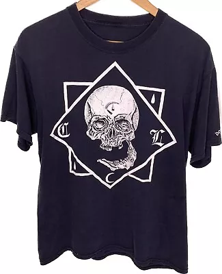 Buy Deathwish Inc Shirt Mens Size Large Black Hardcore Punk Record Label Skull • 18.97£