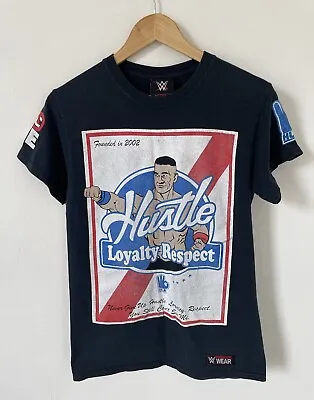 Buy John Cena T Shirt Small Authentic WWE Wrestling Hustle Loyalty Respect Graphic • 12.99£