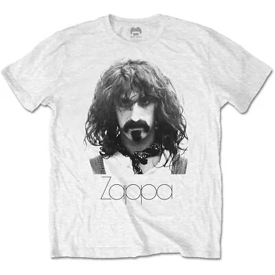 Buy White Frank Zappa Thin Logo Portrait Official Tee T-Shirt Mens Unisex • 15.99£