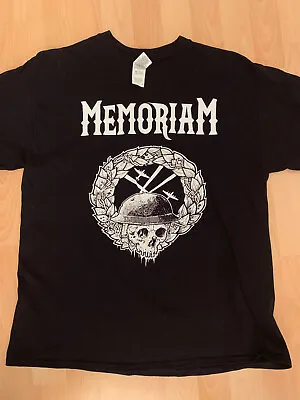 Buy MEMORIAM L - Death Metal Band Shirt Bolt Thrower • 18.59£