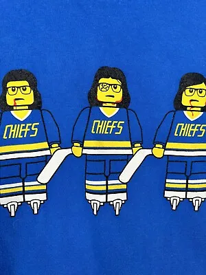Buy Hanson Brothers Slapshot Movie T-Shirt Size Medium. Ships Fast And Packaged Prof • 18.90£
