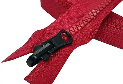 Buy Reversible Chunky Zipper Size #5 Flip Over Puller Double Sided Jackets 1 Slider • 4.89£