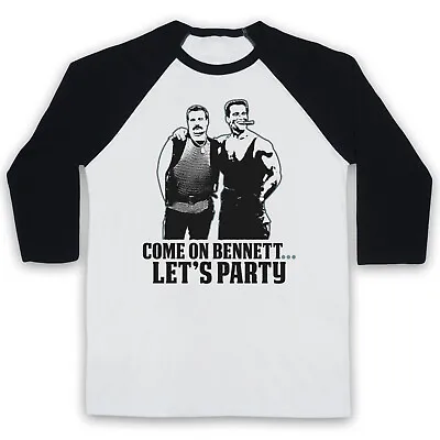 Buy Commando Matrix Bennett Unofficial Let's Party Arnie 3/4 Sleeve Baseball Tee • 23.99£
