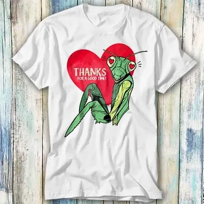 Buy Praying Mantis Funny Sarcastic Man Eater Cute Insect T Shirt Top Tee Unisex 1422 • 6.35£