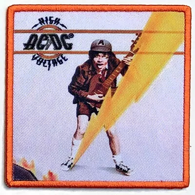 Buy AC/DC Iron-On Printed Album Patch: HIGH VOLTAGE: Official Licenced Merch Gift • 4.50£