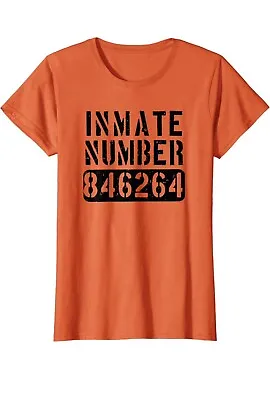 Buy Orange Prisoner Costume | Jail Break Outfit T-Shirt (A01) • 15.14£