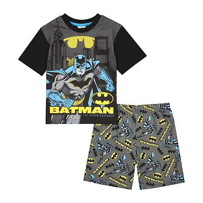 Buy Batman Boys Pyjamas Short Pj Set, Ages 2 To 8 Years Old, Batman Gifts For Boys • 10.95£