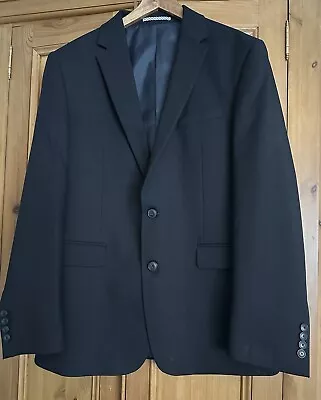 Buy Marks And Spencer Black Wool New Men’s Jacket 40”  Slim • 12£