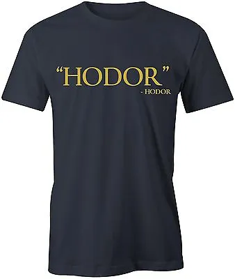 Buy Hodor Mens T-Shirt Game Of Thrones GoT Jon Snow Top Tee Quote • 9.49£