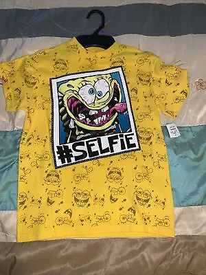 Buy Sponge Bob #selfie T-shirt • 5.47£