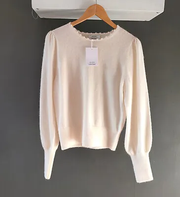 Buy Other Stories Jumper Wool Alpaca Bobble Knit Sweater S Relaxed Cream Off White • 39.99£