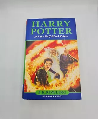 Buy Harry Potter And The Half Blood Prince First Edition Hardback Dust Jacket • 15£