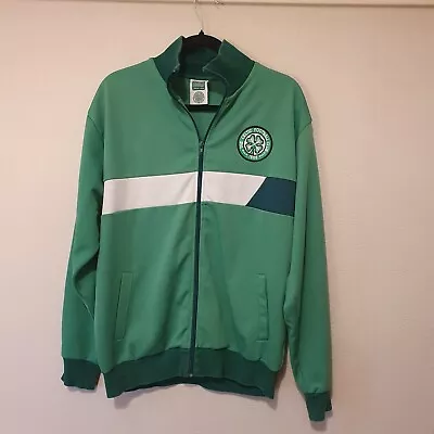Buy Glasgow Celtic Medium Score Draw Training Jacket Vintage Retro • 10£