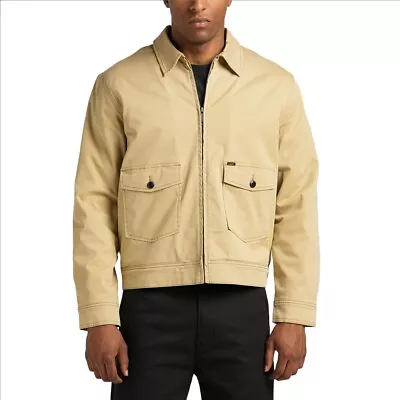 Buy BNWT Lee Chetopa Cotton Twill Jacket, ClaySize Small • 39.99£