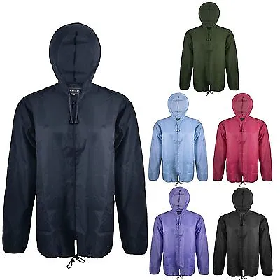 Buy New Lightweight Unisex Kagoul Rain Coat Jacket Mac Kagool Cagoule S-XXL • 5.90£
