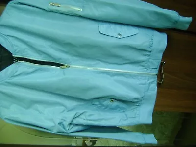 Buy Bomber Jacket Mens Light Blue Boohoo L,  Lovely Jacket • 8£