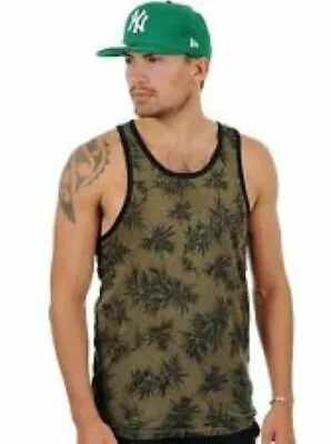 Buy Iron Fist = Best Buds = Olive Tank - Weed - New Official Merch Fast Dispatch • 12.50£