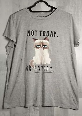 Buy Grumpy Cat T Shirt - Size 16  Not Today Or Any Day  • 3.50£