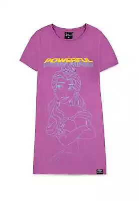 Buy Disney Fearless Princess (Kids) - Belle Girls Short Sleeved T-Shirt Dress Pink • 25.54£