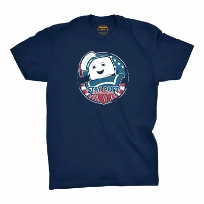 Buy Stay Puft Marshmallow Corporation Tee Mens TV Film Short Sleeve T-Shirt Top • 14.95£