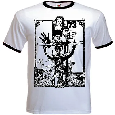 Buy Men's Bruce Lee, Enter The Dragon, T-Shirt, Regular Fit, White With Black Trim • 8.99£