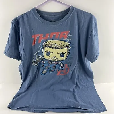 Buy Funko Pop! Tees Large Thor From Avengers: Endgame Screenprint T Shirt • 12.24£