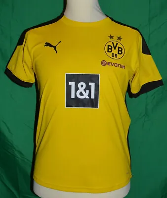 Buy T-shirt / Jersey By Borussia Dortmund, Size 164, By Puma, Yellow / Black • 22.65£