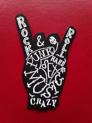 Buy Punk Rock Rock N Roll Heavy Metal Hard Rock Pop Blues Music Embroidered Patch • 3.49£