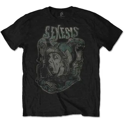 Buy Official Genesis Mad Hatter 2 Mens Black T Shirt Genesis Tee • 14.50£
