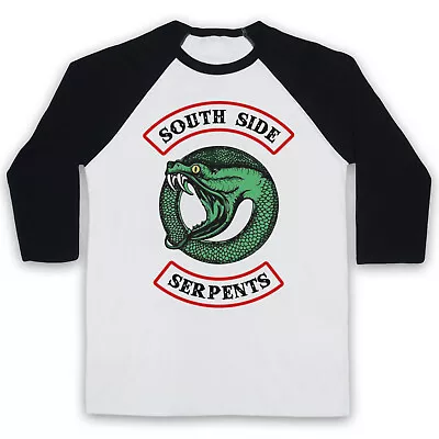 Buy Riverdale South Side Serpents Unofficial Circle Logo 3/4 Sleeve Baseball Tee • 22.99£