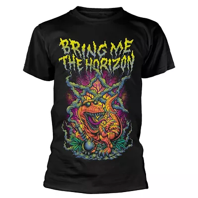 Buy Bring Me The Horizon Smoking Dinosaur Black T-Shirt NEW OFFICIAL • 16.59£