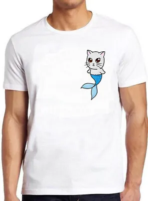 Buy Meowmaid Cat Mermaid Cute Meme Funny Vintage Style Cult Gift Tee T Shirt M648 • 6.35£