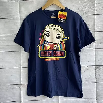 Buy Funko Pop! Harley Quinn Live Fast Die Clown The Suicide Squad T-Shirt Size M • 15.89£