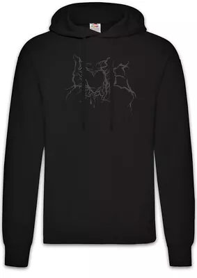 Buy Love Blackmetal Typo Hoodie Sweatshirt Eternal Darkness Norwegian Death Metal • 40.79£