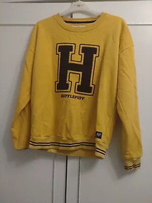 Buy BNWT M&S Harry Potter Age 13-14 Years Sweater Jumper Hufflepuff Yellow • 2£