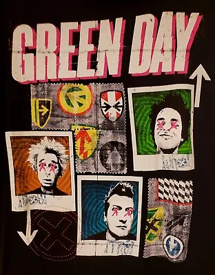 Buy Green Day POPPUNK ROCK Vintage 99Revolutions Trilogy Official Tour Merch Tshirt  • 28.35£