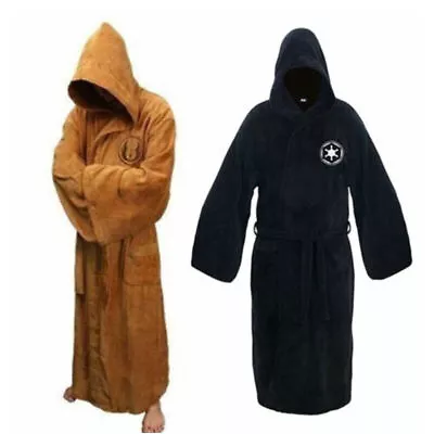 Buy Star Wars Jedi Dawnguard Adult Sleepwear Role Play Costume Home Warm Bathrobe • 23.63£