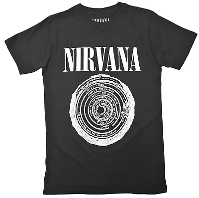 Buy Nirvana T Shirt Official Vestibule Band Logo Kurt Cobain Grunge Bleach Album New • 16.95£