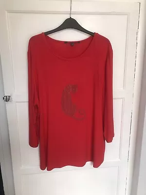 Buy Red Cat Top Size 18 • 3£