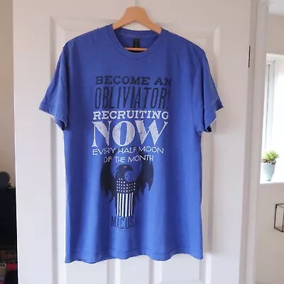 Buy Fantastic Beasts Blue Graphic Mens T-Shirt ~ Large • 7.99£
