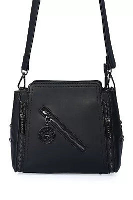 Buy Banned Joyst Crossbody Bag - Alternative Goth Style • 46£