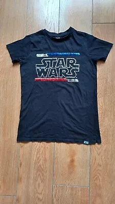 Buy River Island Star Wars Sequin Lightsaber T-shirt Age 11-12 Years • 1.99£