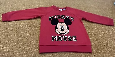 Buy Mickey Mouse Christmas Jumper Size 18-24 Months - New With Tags Twins Mustard • 7.99£